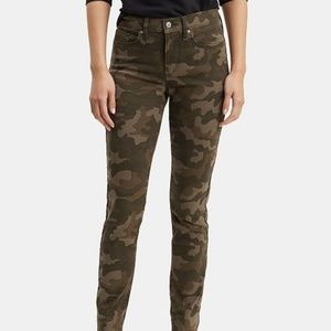 Levi's Denim 311 Shaping Skinny Camo Jeans